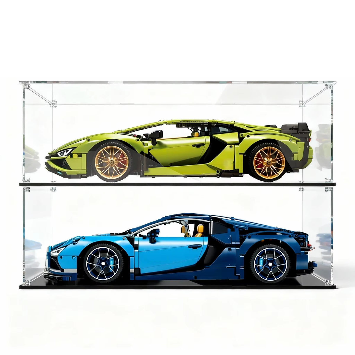 Acrylic Display Box for Lego 42115 Display Case for Lamborghini Building Block Dustproof Clear Model Car Storage Box 62X30X20Cm