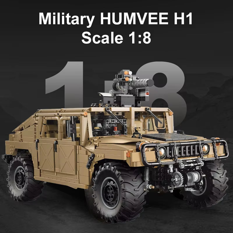 Cada 3935Pcs SUV Armored Car Buggy Trucks Pickup Bricks City Off-Road Remote Control Car Building Blocks Toy for Boys Gifts