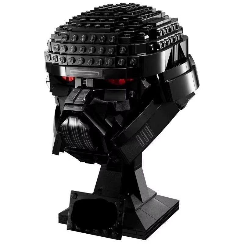 Star Wars Helmet Building Blocks Darth Vader Jango Fett AT-AT Driver Scout Troopers Head Assembly Model Mini Brick Toy for Kid