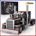 Mould King 10037 the American Truck Building Blocks Assembly Car Brick Set New Technical Car Toys Kids Christmas Gift 1797Pcs