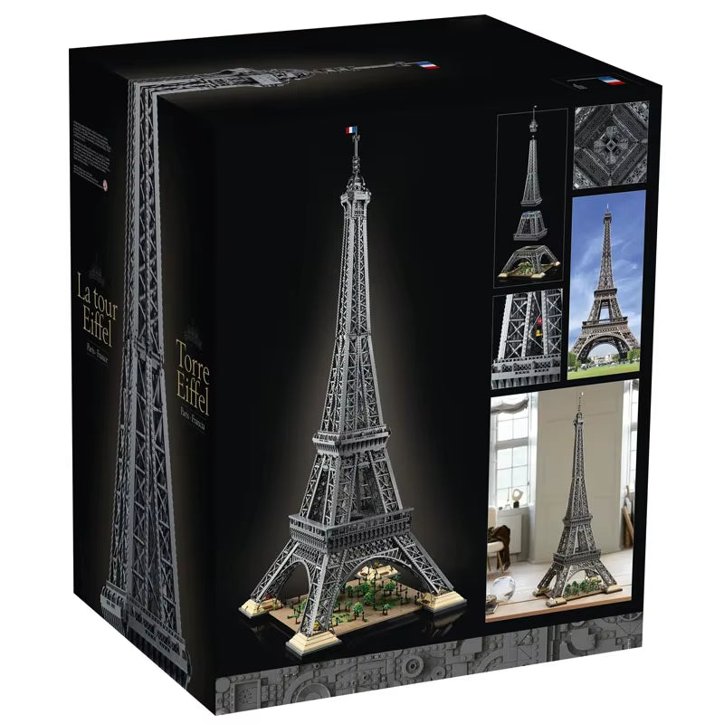 10001 Pcs Large Eiffel Tower Building Blocks Bricks Kids Birthday Christmas Gifts Toy Compatible 10307 10181 17002 in Stock