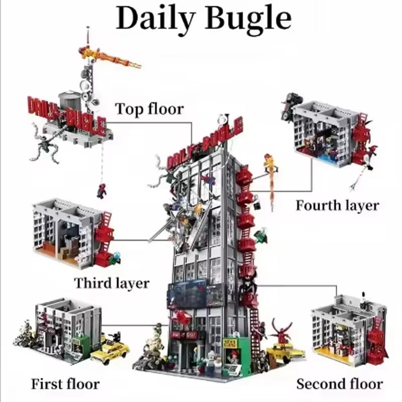 The New Daily Classic Building Blocks of Bugle Building Model Bricks Birthday Christmas Gifts for Children