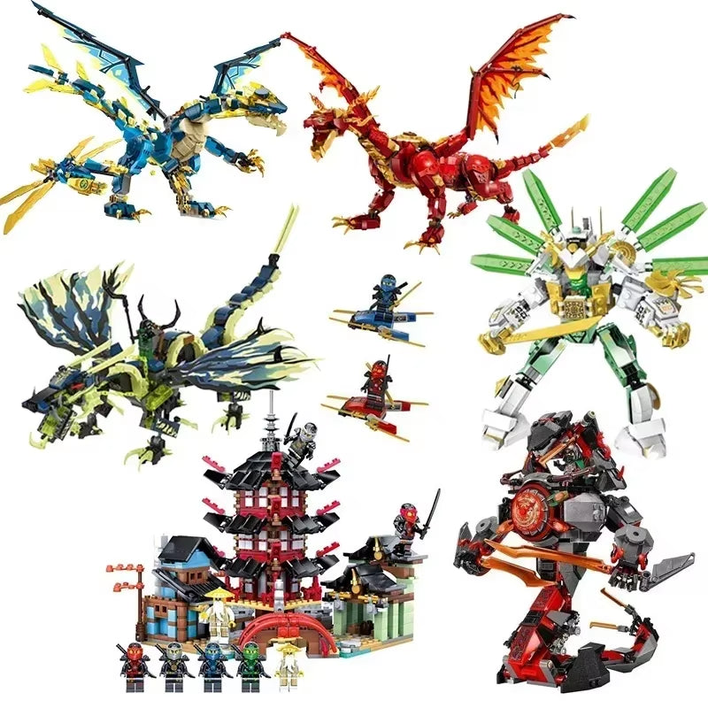 36Style NINJA Series,Compatible with a Variety of Building Blocks,Children'S Building Blocks, Educational Toys,Birthday Gifts