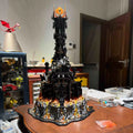 In Stock 2025 New 5471Pcs Creative 10333 Black Tower Dark Model Building Blocks Kit Bricks Toy for Boys Adult Birthday Gifts
