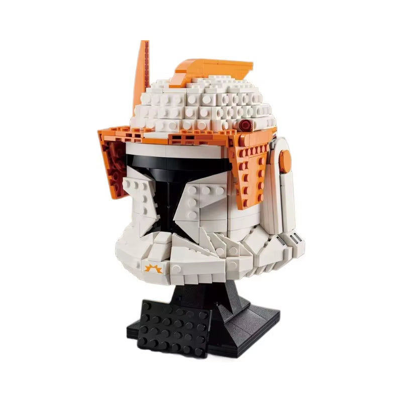 Star Wars Helmet Building Blocks Darth Vader Jango Fett AT-AT Driver Scout Troopers Head Assembly Model Mini Brick Toy for Kid
