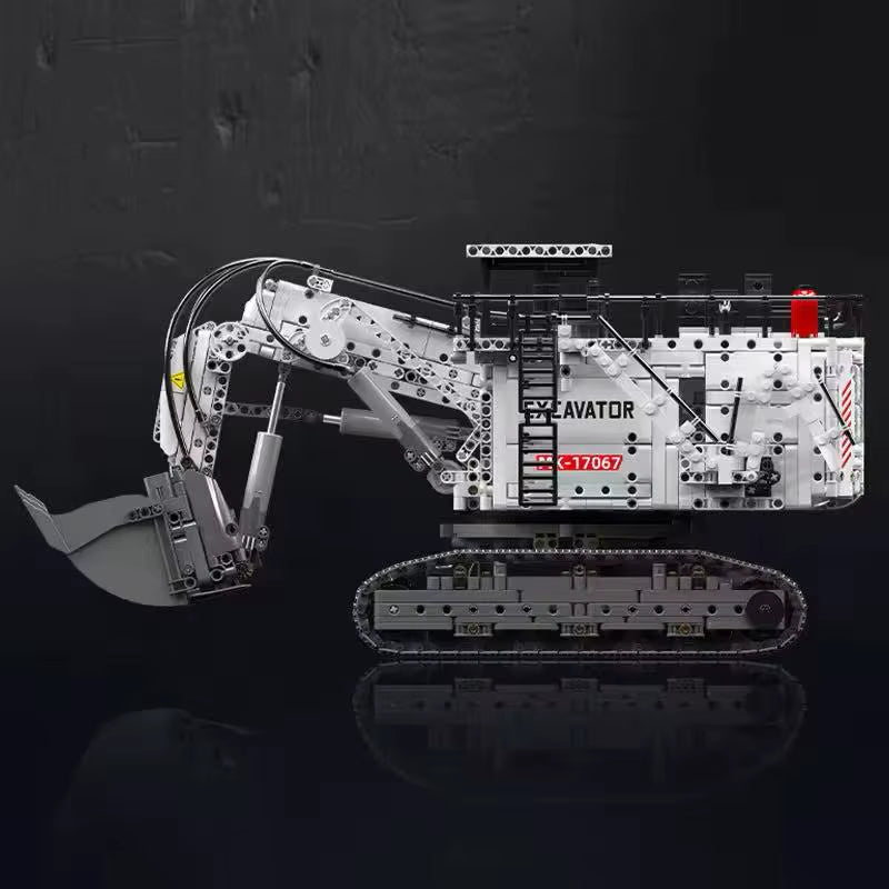 MOULD KING 17067 Technical Car Toys the APP&RC Motorized 6060 Crawler Excavator Building Block Assembly Truck Brick Kids Gifts