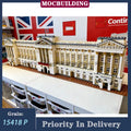 15418P Buckingham Palace Facade Model Building Blocks Classical Architecture Collection Toys Gifts