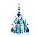1700Pcs Frozen Princess Elsa Castle Building Blocks Mini Diamond Particle Puzzle Assembly Christmas Children'S Toy Gift