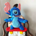 Super Sized 58Cm Skateboard Stitch Block Toy Adult Puzzle Assembly Block Toy Birthday Gift Desktop Ornament Collection