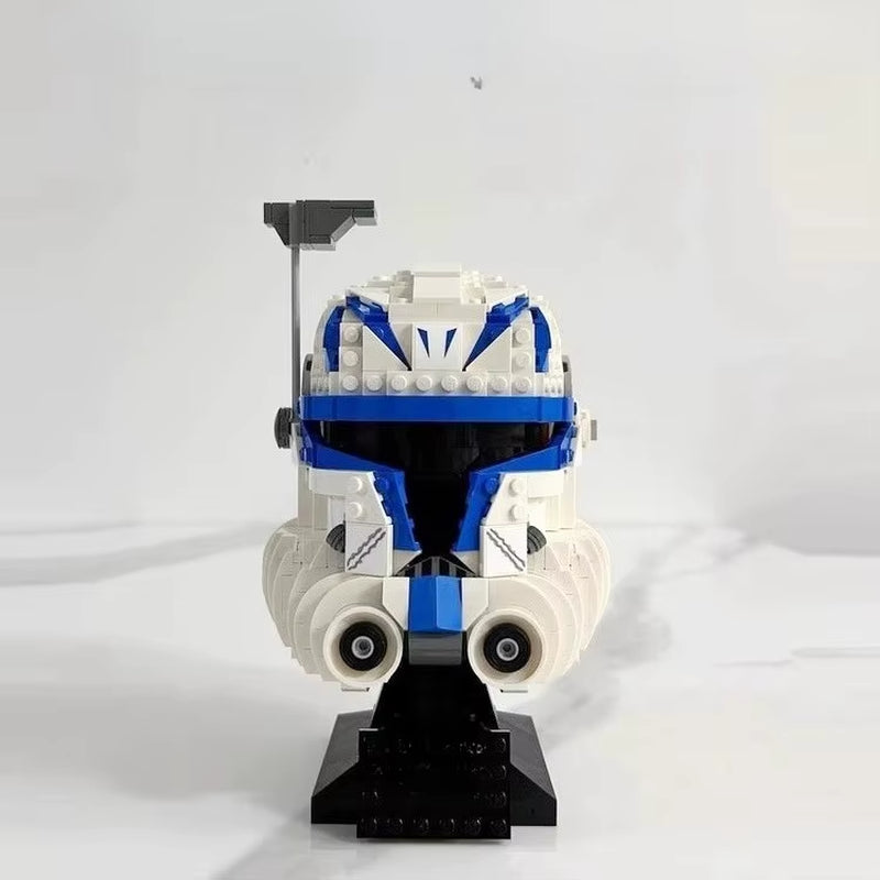 Star Wars Helmet Building Blocks Darth Vader Jango Fett AT-AT Driver Scout Troopers Head Assembly Model Mini Brick Toy for Kid