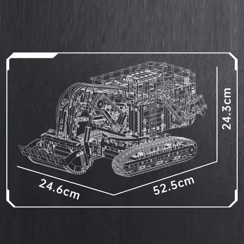MOULD KING 17067 Technical Car Toys the APP&RC Motorized 6060 Crawler Excavator Building Block Assembly Truck Brick Kids Gifts