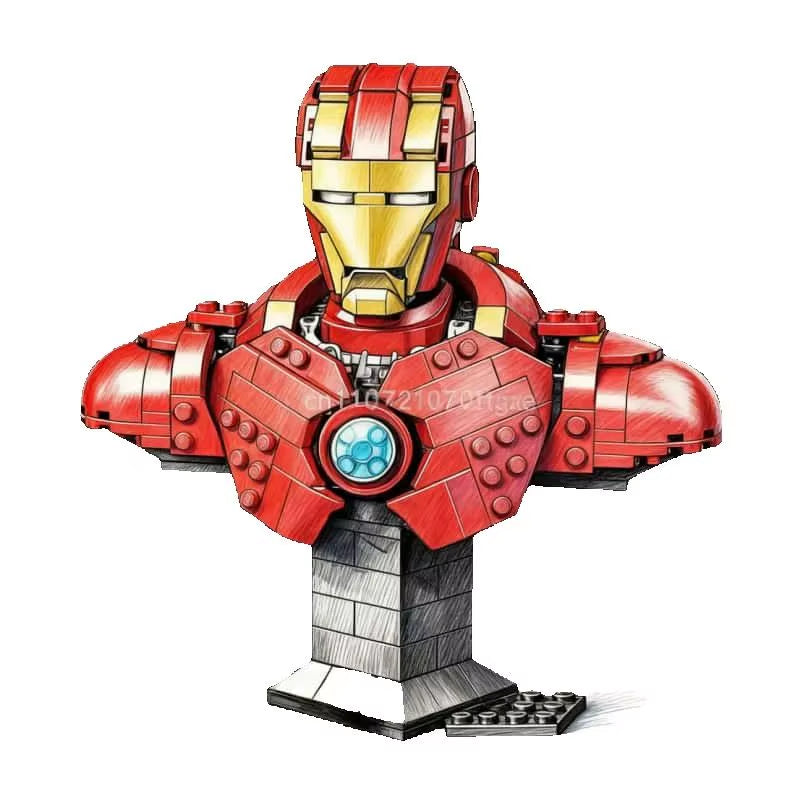 2025 New Superhero MK4 Mecha Set Building Blocks Mecha Warrior Building Blocks Set Gifts for Children and Adults