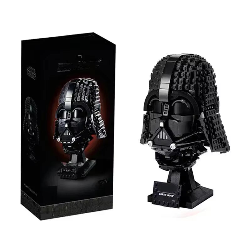 Hot in New Galaxy 647PCS Stormtrooper Helmet Building Block Model Bricks Toy for Kids Adults Christmas Birthday Gifts