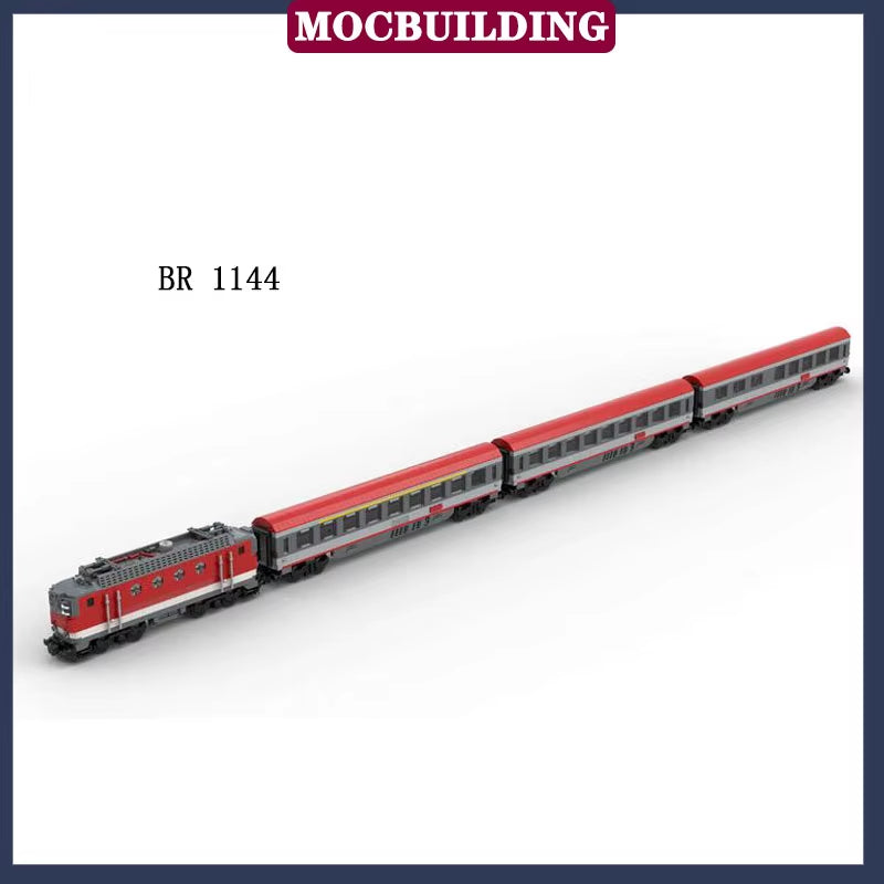 MOC Modern City Railway Station Model Building Block Assembly Street View Building Collection Series Toy Gift Set