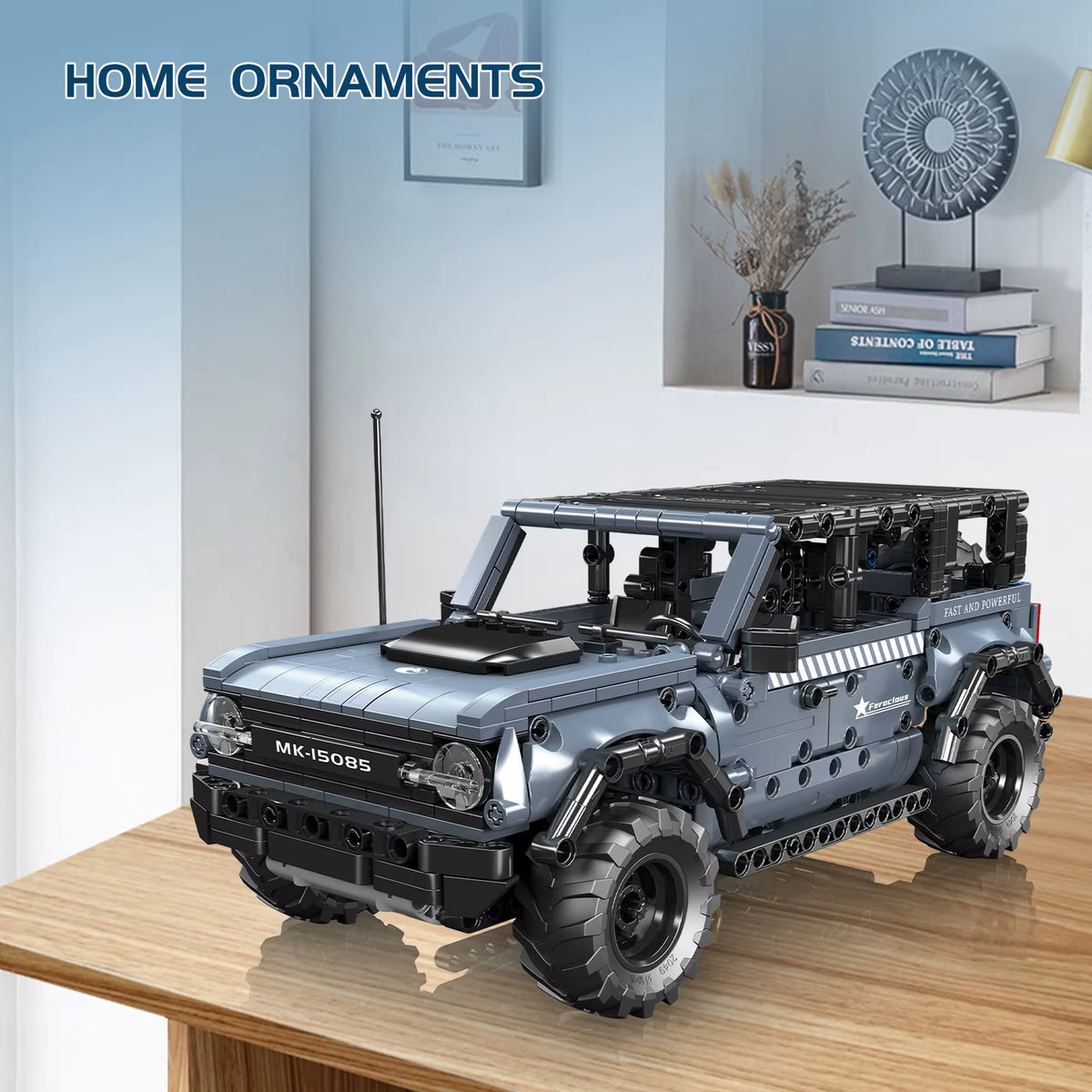 MOULD KING SUV Car Building Blocks Set Off-Road Truck MOC Model Classic Brick Puzzle Toy for Kids Adults Technical Gift