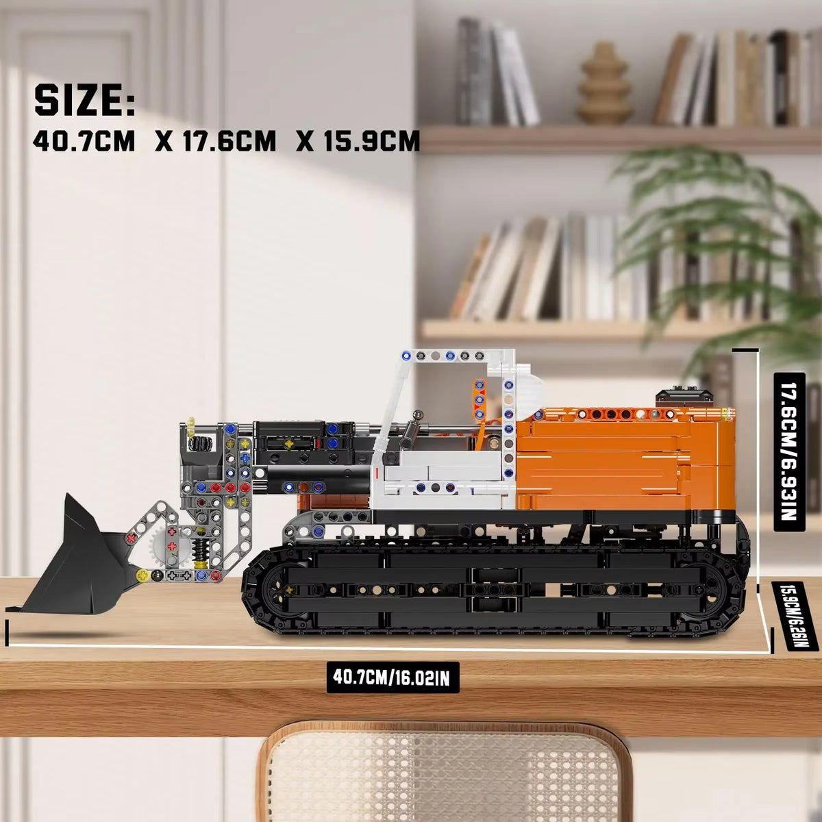 Mould King 17054 Technical Car Toys the RC Gopher Loader Building Block Assembly Enginerring Truck Brick Kids Christmas Gift