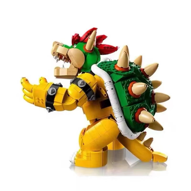 2807PCS the Mighty Bowsered Building Blocks Compatible 71411 MOC Model Kit Super Marioed Bricks Toys for Children Birthday Gifts