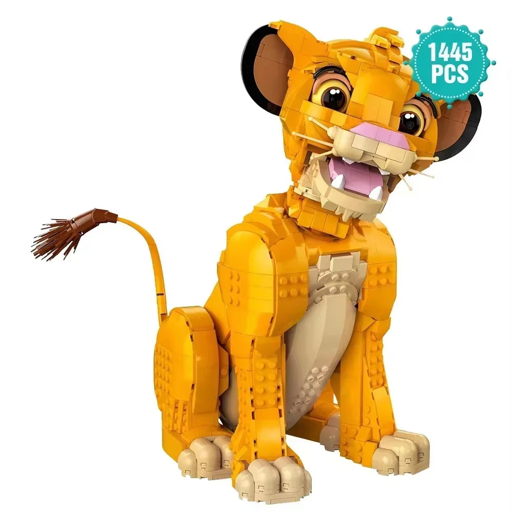 Hot Toys Lion King 43247 43269 101 Dalmatians Dog Building Block Series Adult Children Boys and Girls Assembling Toys