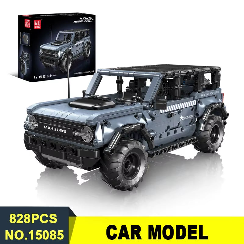 MOULD KING SUV Car Building Blocks Set Off-Road Truck MOC Model Classic Brick Puzzle Toy for Kids Adults Technical Gift