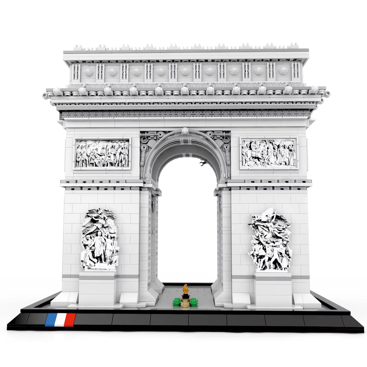 3718Pcs Building Blocks Toy MOC Arc De Triomphe Construction Bricks Model Assembling Toys for Childrens Birthday Gift Sets