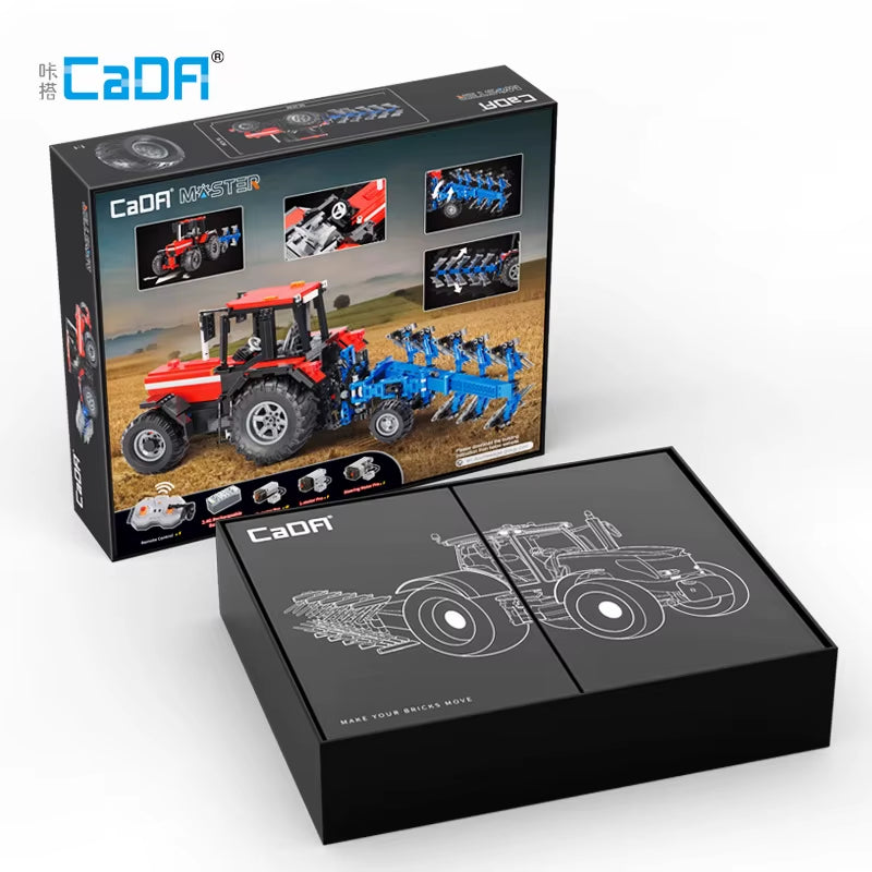 1:17 514C 1675Pcs City Remote Control Multifunctional Agricultural Vehicle Building Block RC Truck Bricks Toys Boys Gifts