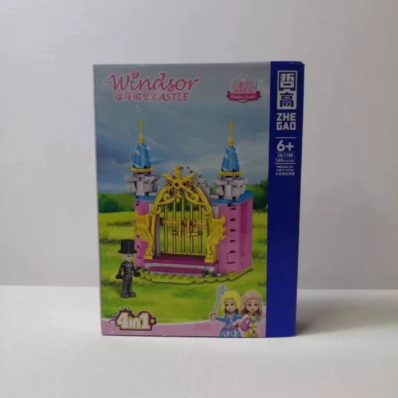 Frozen Princess Castle Programming Building Blocks Creative Construction Toy for Girls above 6 Years Old Ideal Gift