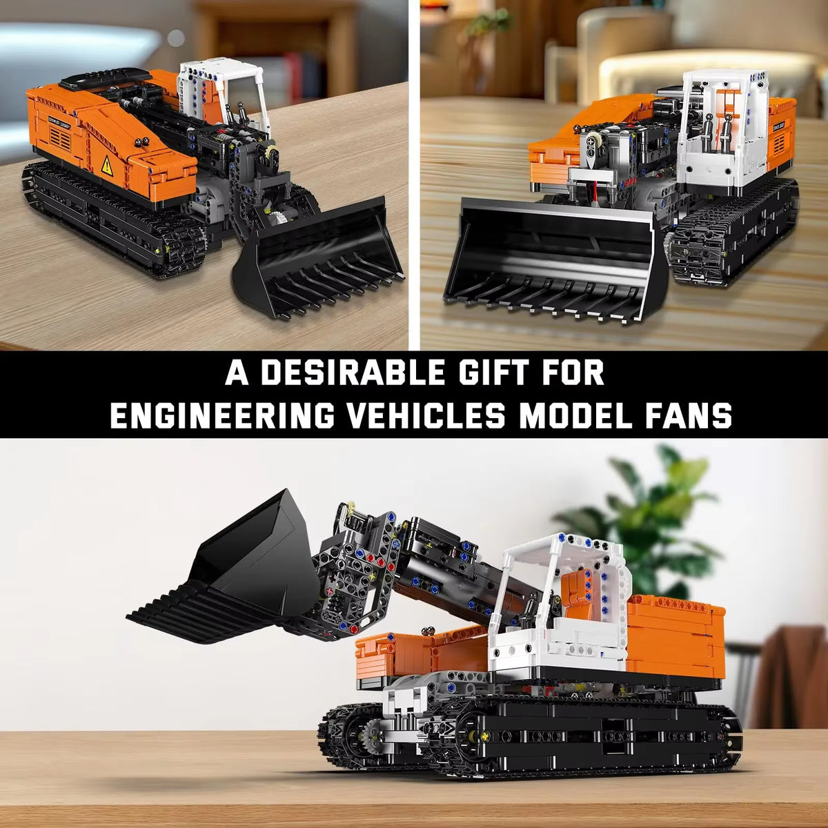 Mould King 17054 Technical Car Toys the RC Gopher Loader Building Block Assembly Enginerring Truck Brick Kids Christmas Gift