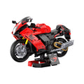 1043PCS  1:6 Scale Replica "Suzuki Hayabusa" 25Th Anniversary Commemorative Edition Building Block Set