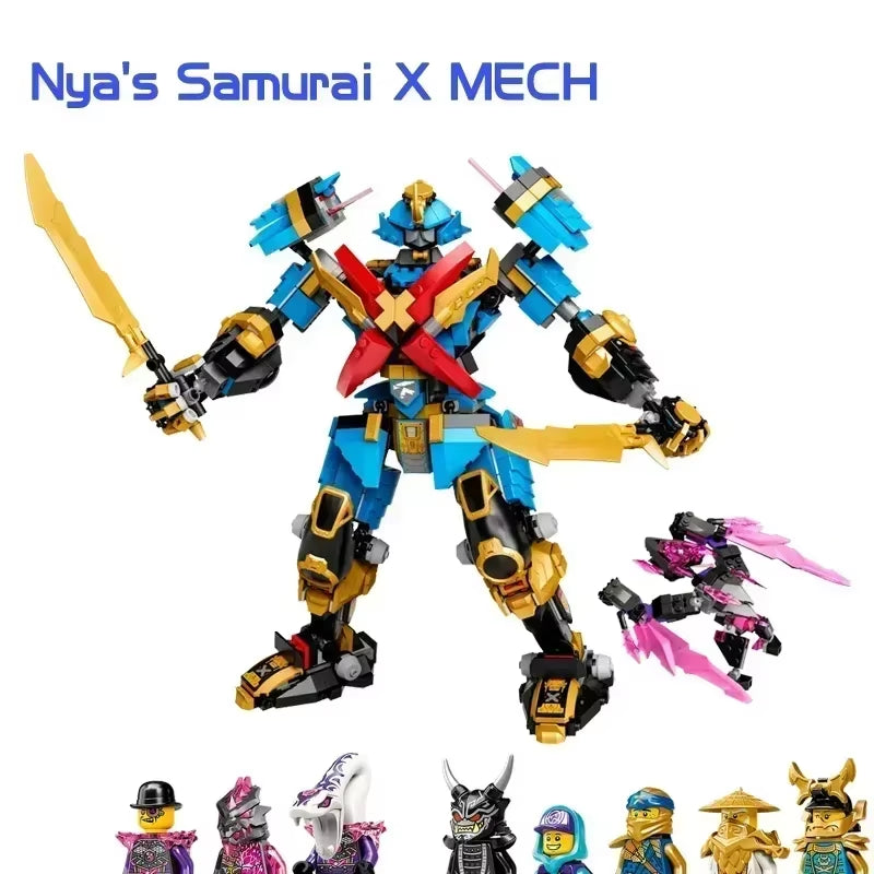 36Style NINJA Series,Compatible with a Variety of Building Blocks,Children'S Building Blocks, Educational Toys,Birthday Gifts