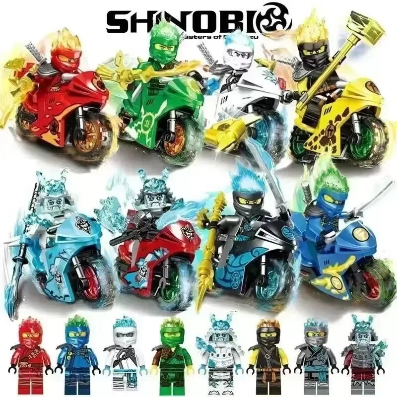 36Style NINJA Series,Compatible with a Variety of Building Blocks,Children'S Building Blocks, Educational Toys,Birthday Gifts
