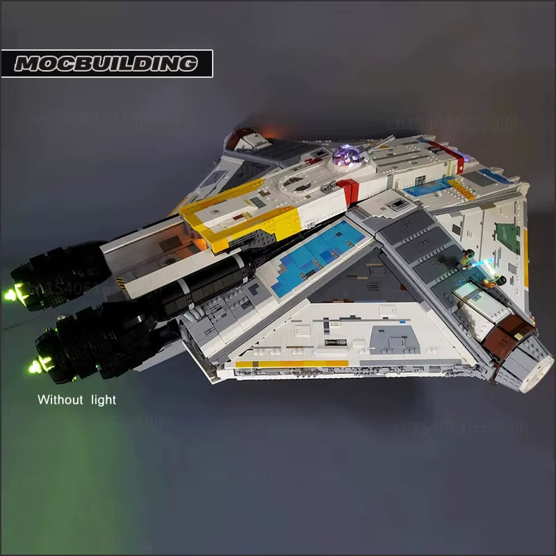 UCS Star Series Ghost Corellian Transport MOC Building Blocks Technology Bricks Assembling Model Collection Toys Xmas Gifts