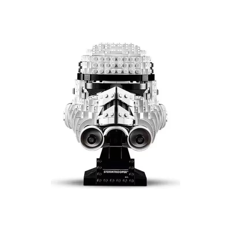 Hot in New Galaxy 647PCS Stormtrooper Helmet Building Block Model Bricks Toy for Kids Adults Christmas Birthday Gifts