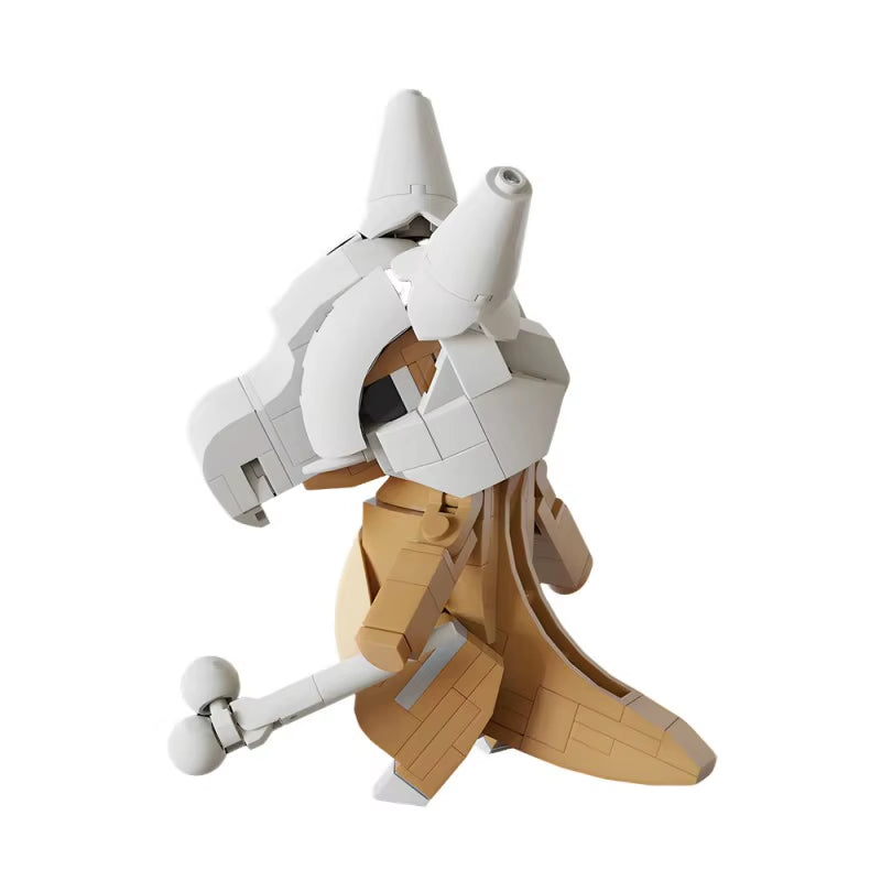 MOC Pocket Pets Skull Monster Building Blocks Anime Figure Construction Set Kawaii Desk Decor Adults Fun Children Toys