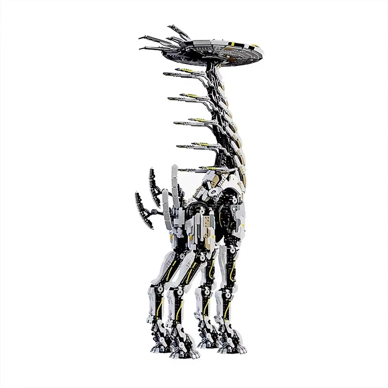 Ideas Game Horizon Long Necked Beast Tallneck Dawns Thunderjaw Tooth Mechanical Monster Building Blocks Kid Toys Gift
