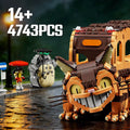 Cat Car Building Blocks Set Japanese Anime Toy Model Collectible Creative Assembly Gift for Hayao Miyazaki Anime Fans 4743PCS