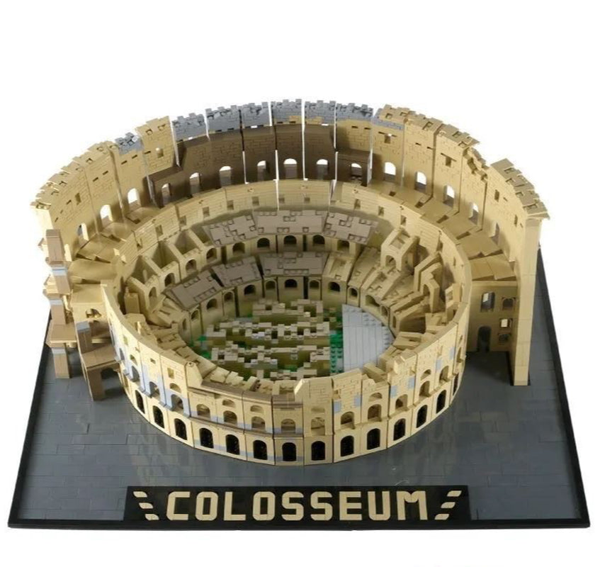 Mould King Roman Colosseum Rome Amphitheater Model Building Block Big Boy Toys