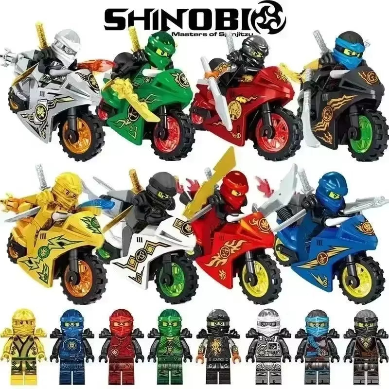 36Style NINJA Series,Compatible with a Variety of Building Blocks,Children'S Building Blocks, Educational Toys,Birthday Gifts