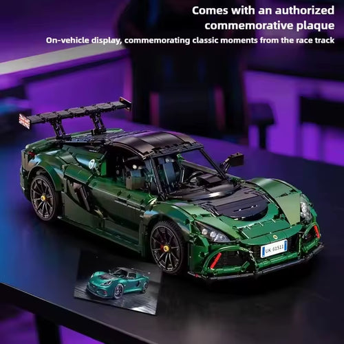 1:8 Technical Cada C61511 MOC Exige Cup 430 Supercar Building Blocks Set for Adults Sports Car Construction Toys Kids Gifts