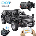 561Pcs Technical SUV Police Vehicle Trucks Pickup Bricks City Off-Road Remote Control Car Building Blocks Toy for Boys Gift