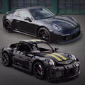 1655Pcs 1:10 New 2024 RC Classic Germany 2019 Sports Car LED Building Blocks City Remote Control Racing Car Bricks Toys Boy
