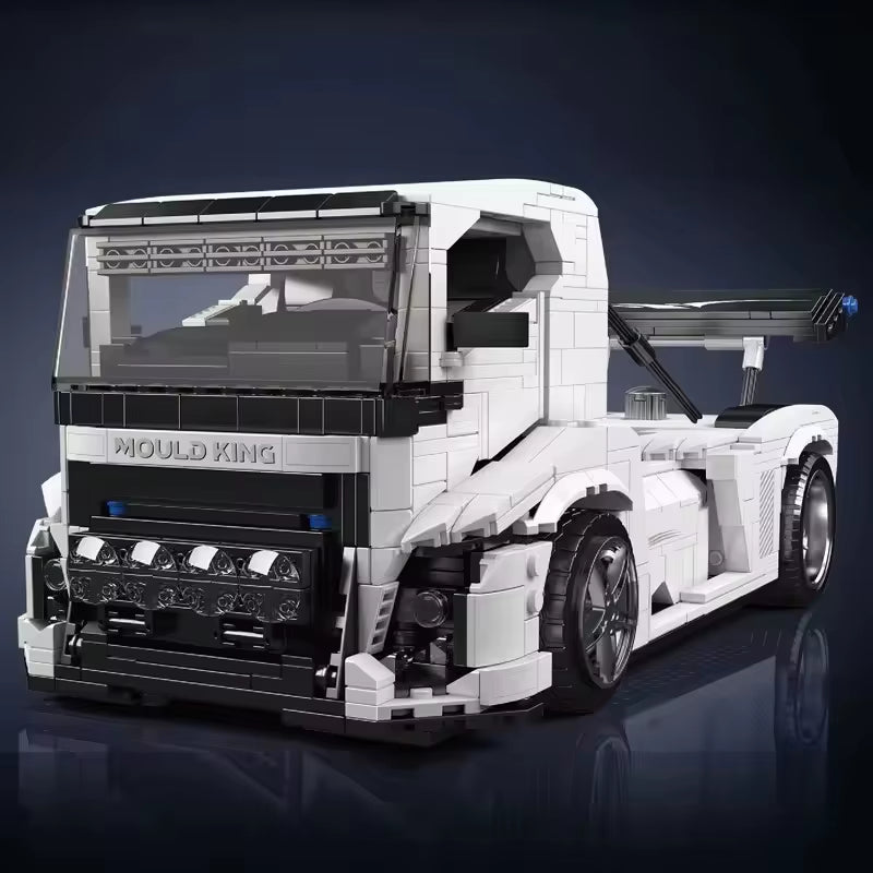 Technical Cars Toys 10036 the Knight Truck Building Block Assembly 1604PCS Mould King Construction Set Kids Christmas Gift