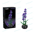 Sunflower Lavender Camellia Bunch of Flowers Building Blocks City Romantic Home Decoration Blossom Orchid Bricks Toys Gift