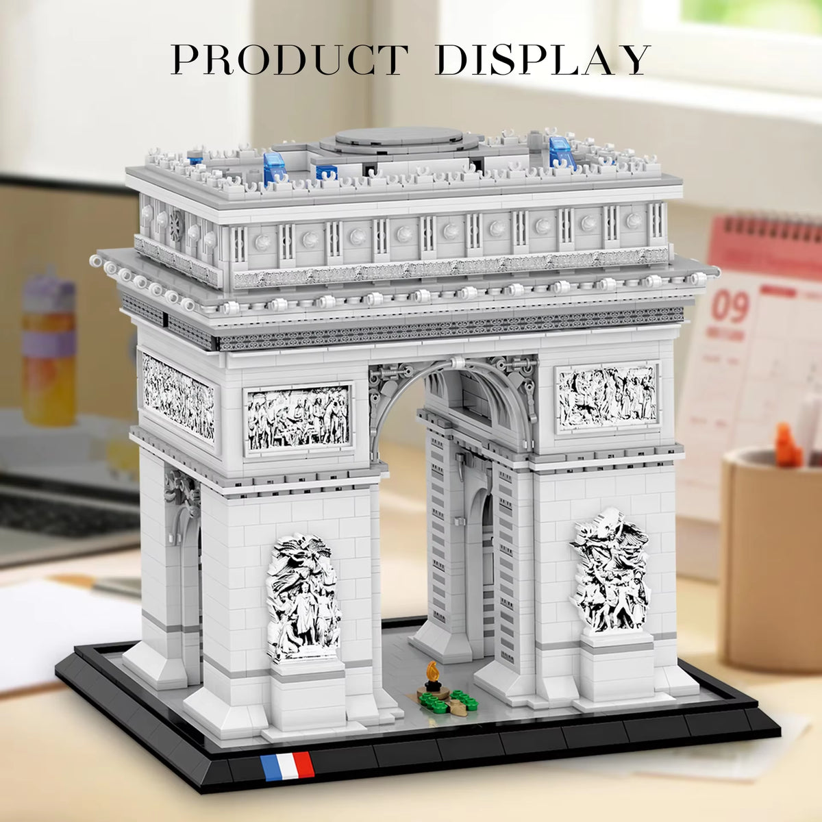 3718Pcs Building Blocks Toy MOC Arc De Triomphe Construction Bricks Model Assembling Toys for Childrens Birthday Gift Sets