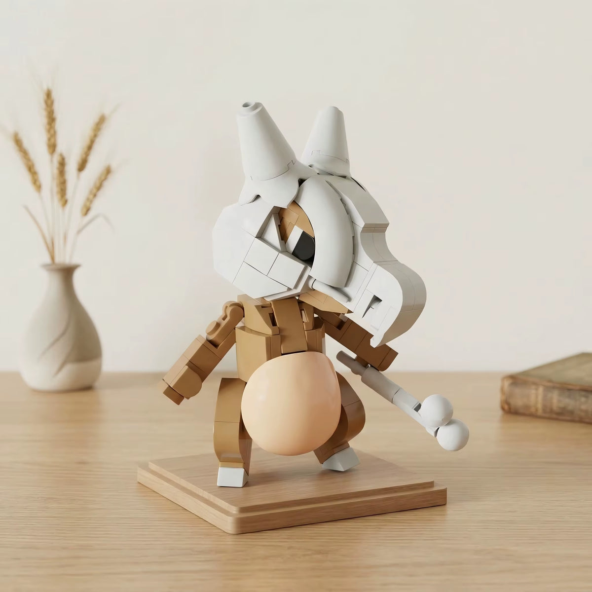 MOC Pocket Pets Skull Monster Building Blocks Anime Figure Construction Set Kawaii Desk Decor Adults Fun Children Toys