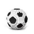 Micro Building Blocks 3D Basketball Football Puzzle Model Decor Ball with Hidden Creative Toy Mini Stacking Brick Kid Adult Gift