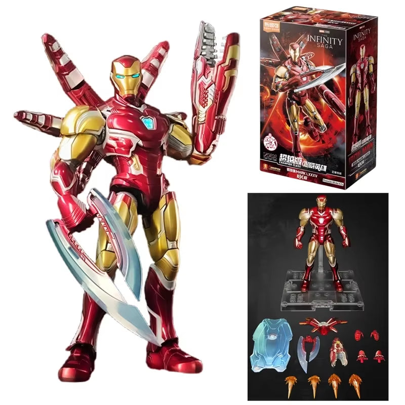 Original MK85 Nano Armor 2.0 Iron Man Venom Spider Man EX CHAMPION CLASS Version Marvel Avengers Action Figure Toys Gift