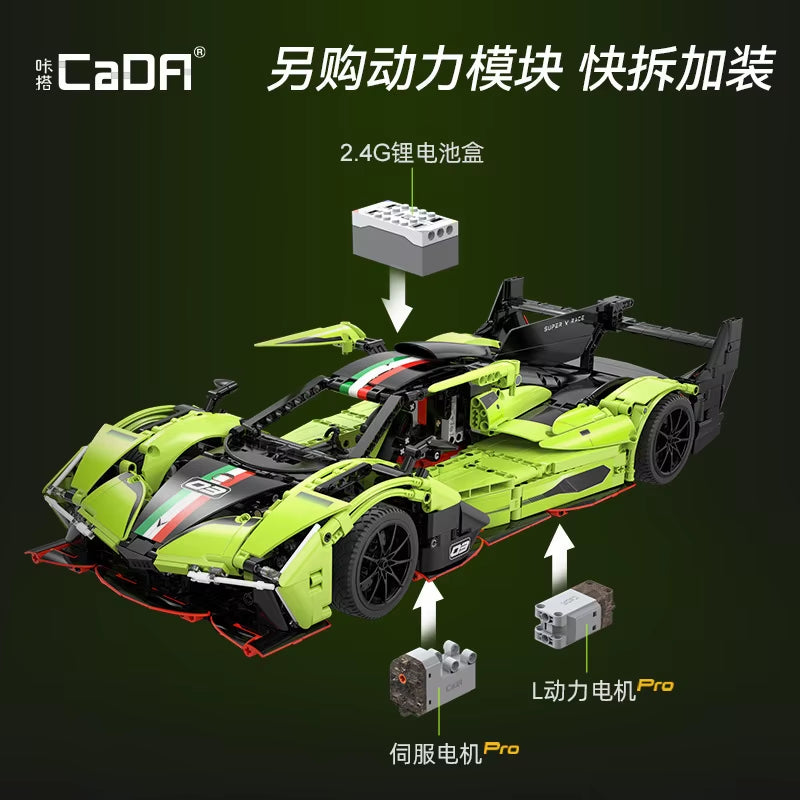 1:10 Phantom Wing City Racing Car Hypercar Building Blocks Sportscar Toy for Kids Racing Vehicle Bricks Gifts for Children Gifts