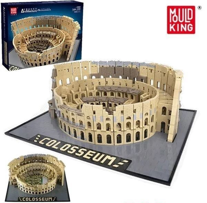 Mould King Roman Colosseum Rome Amphitheater Model Building Block Big Boy Toys