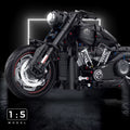 2000+Pcs Super Racing Dark Motorcycle Technical Blocks Motorbike Model MOC Bricks Sets Gifts for Boys Adult Kids DIY Toys 1:5
